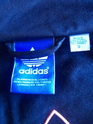 S/M Chaqueta Adidas Chile 62 Negra/Multicolor