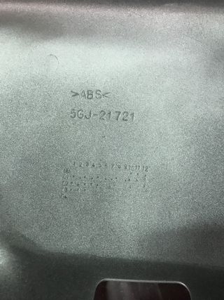 Carenado derecho plata Yamaha T-MAX 5GJ-21721-00-P1