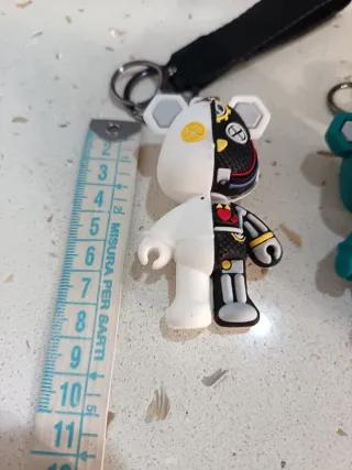 Portachiavi oaccessorio per borse,zaini Orso punk