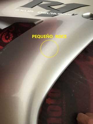 Carenado lateral derecho Yamaha YZF-R1 5VY-Y283V-20-P2