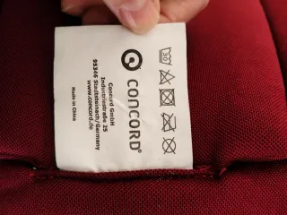 Silla Coche Concord Reverso Plus Roja