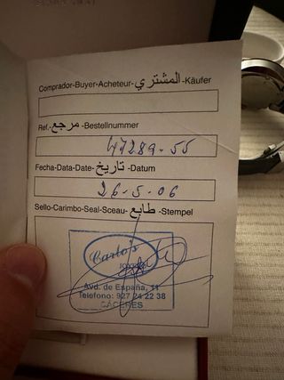 Reloj Viceroy Cronógrafo Hombre