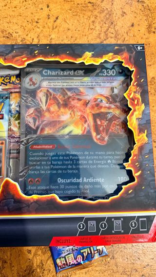 Caja Charizard EX Colección Especial Pokemon tcg