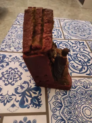 Nacimiento Belén Vintage con 3 figuras