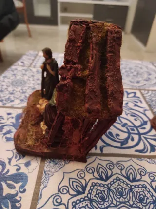 Nacimiento Belén Vintage con 3 figuras