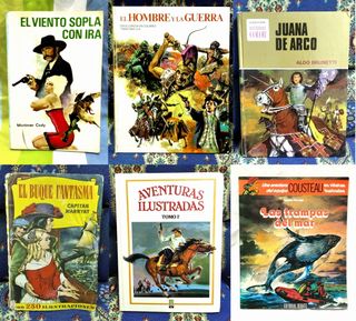 6 Comics vintage de aventuras