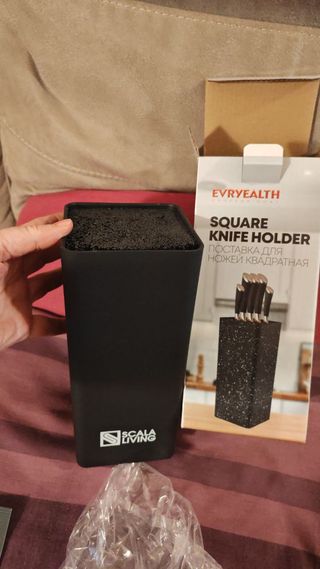 Ceppo PortaColtelli EVRYHEALTH Nero