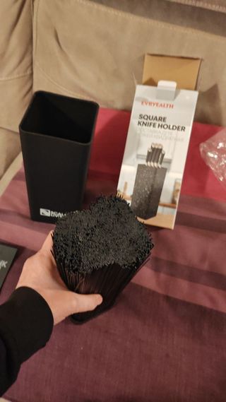 Ceppo PortaColtelli EVRYHEALTH Nero