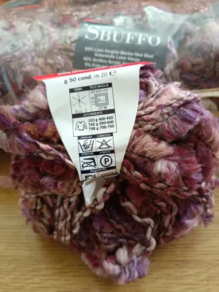 1 kg di misto lana merino fantasia