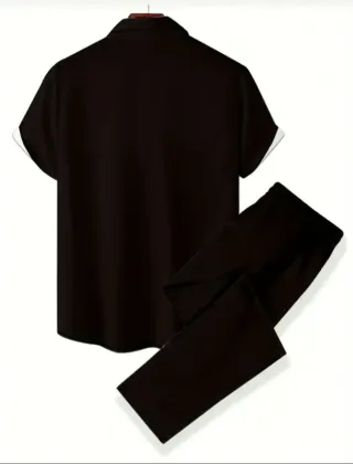 Conjunto Casual Hombre Camisa y Pantalón