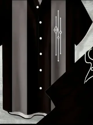 Conjunto Casual Hombre Camisa y Pantalón