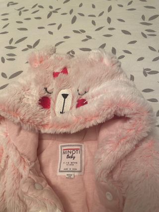 Buzo bebé peluche rosa