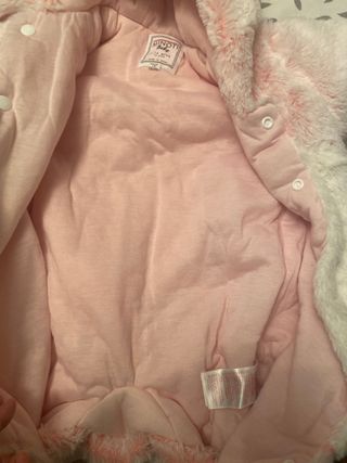 Buzo bebé peluche rosa