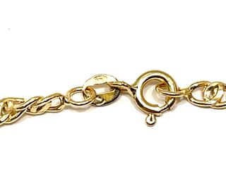 cadena oro 18k 30cm