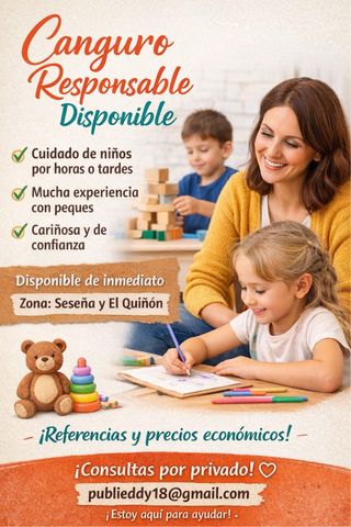 Cuidado de niños.