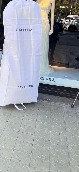 Vestido de Novia de la firma Rosa clará.