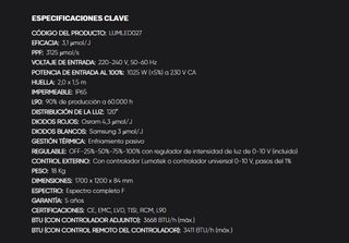 LED 1000W ZEUS PRO EVO 3.1 LUMATEK EN OFERTA