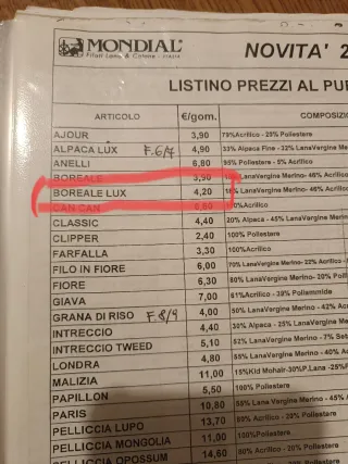 650 gr di filato morbidissimo