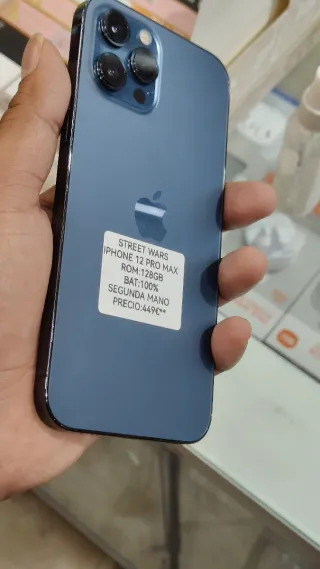 iPhone 12 Pro Max 128GB Pacific Blue - 100% Originale