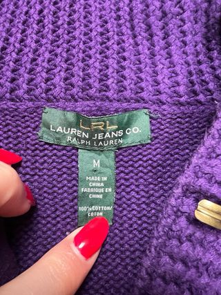 Jersey Ralph Lauren Morado Talla M