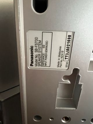 Home Cinema Panasonic Gris/Plata