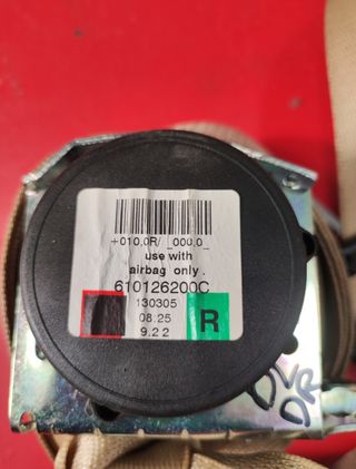 Cinturón seguridad delantero bmw 610126200c 5 1666