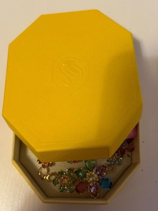 Collar y anillo Swarovski Flores Multicolor