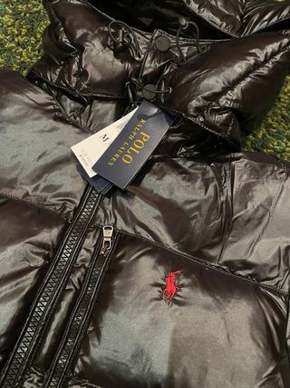 Abrigo Polo Ralph Lauren “The Groham Glossed Down”