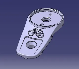 Soporte 3D Syncros XC Negativo, Avanzado 10mm