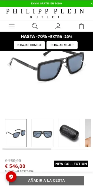 Gafas Philipp Plein Originales VPS079