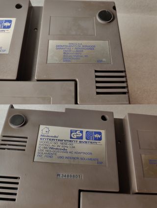 🇪🇸 Consola Nintendo NES para piezas