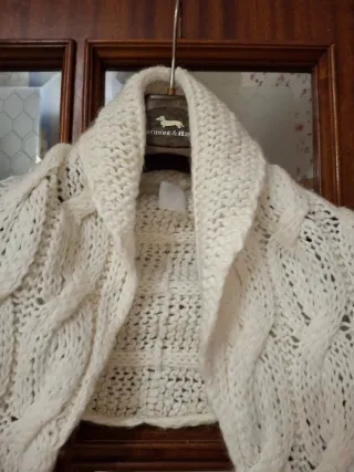 Sciarpa donna bianca