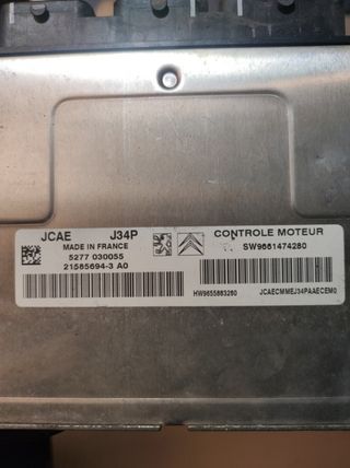 Centralita motor uce peugeot 315 215856943 206 - 1