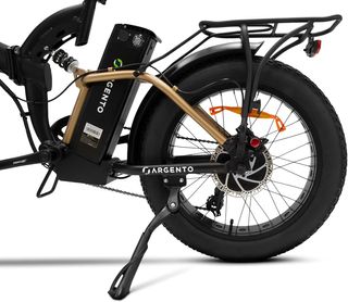 Bicicleta fatbike Eléctrica Plegable 500W 48V