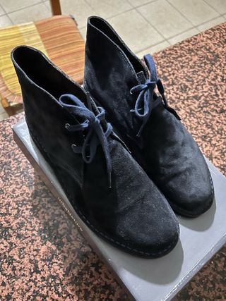 Lumberjack Stivaletti Blu Camoscio