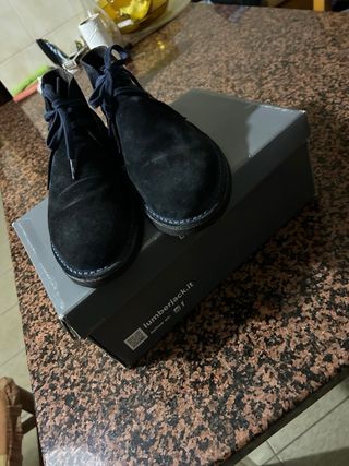 Lumberjack Stivaletti Blu Camoscio