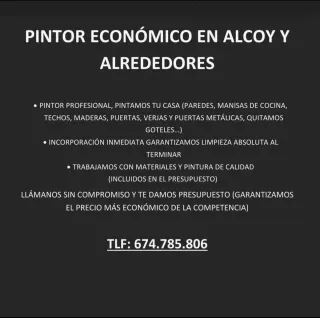 Pintor Económico Alicante y Alrededores