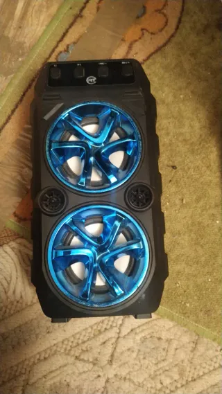 Altavoz RT Negro y Azul