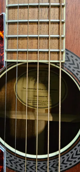 Guitarra Fender Hellcat zurdos