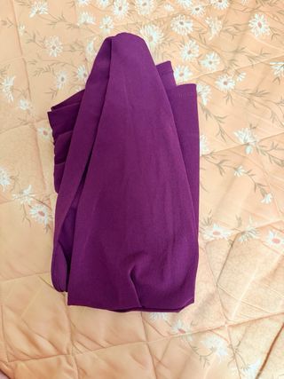 Top Zara Halter Morado Talla L