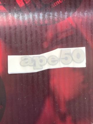 Pegatina "APE50" para Piaggio APE 50 566478