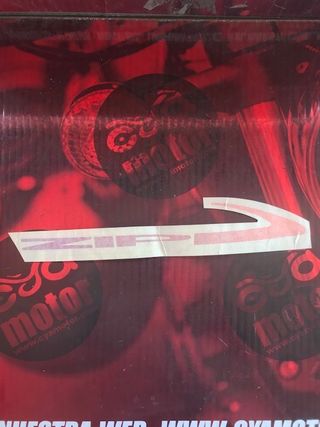 Pegatina izquierda "ZIP" para Piaggio ZIP 298105