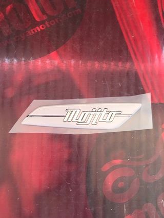 Pegatina derecha "Mojito" para Aprilia Mojito 622275