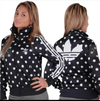 L Chaqueta Adidas Firebird Trefoil Lunares