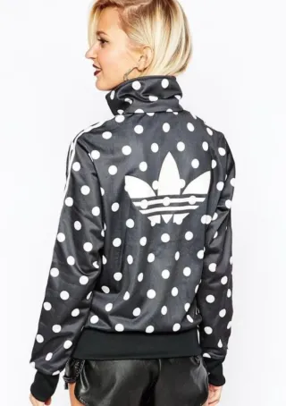 L Chaqueta Adidas Firebird Trefoil Lunares
