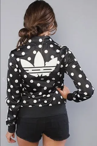 L Chaqueta Adidas Firebird Trefoil Lunares