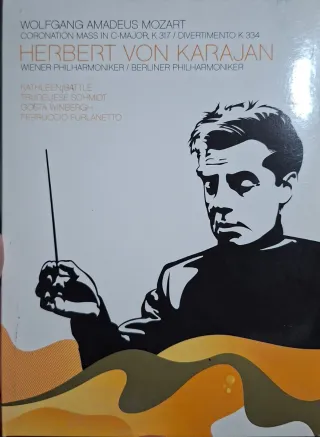 DVD Mozart: Coronation Mass, Karajan