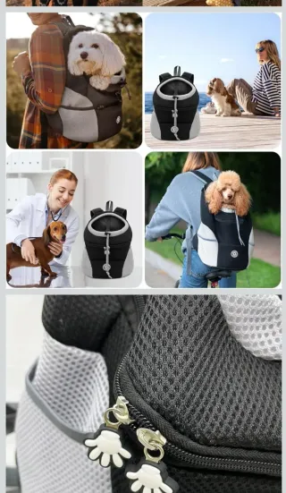 Mochila transportín para perros y gatos TALLA L.