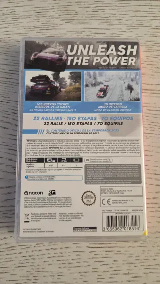 WRC Generations Nintendo Switch Juego Rally