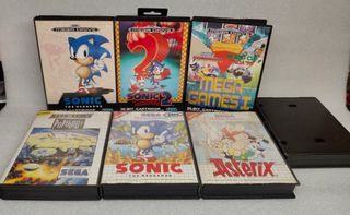 🇪🇸 Pack 6 juegos Sega Mega Drive y Master System